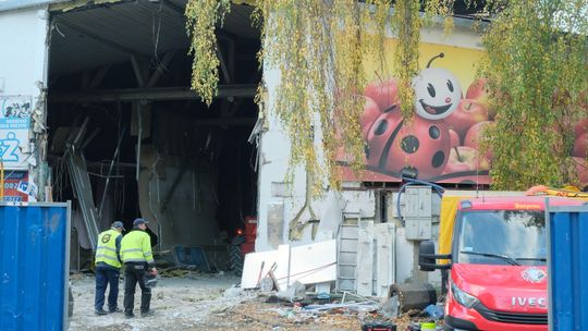Duża rozbiórka w centrum Lublina. Tu był znany supermarket