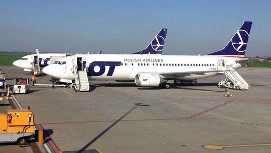 Dwa boeingi LOT-u na lubelskim lotnisku. Nietypowa sytuacja