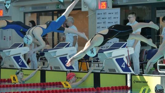 Dwa medale AZS UMCS Lublin podczas pierwszego dnia Zimowych Mistrzostw Polski w pływaniu