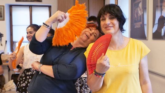 Dworskie maniery w krużgankach i na parkiecie. Warsztaty tańca dawnego [zdjęcia]