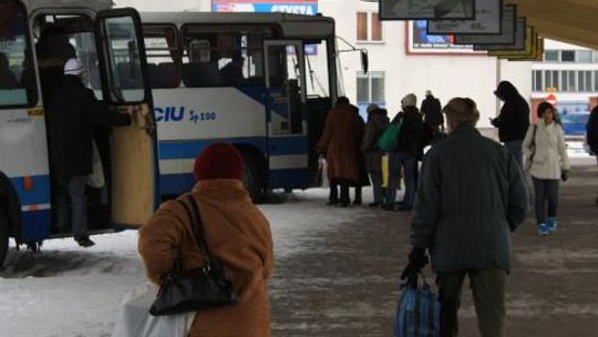 Dworzeć Główny PKS w Zamościu bez prądu