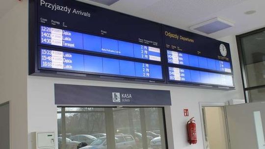 Dworzec kolejowy w Puławach już otwarty po przebudowie