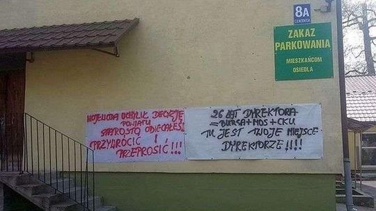 Dyrektor wraca do pracy. "Niestety zawiodłem się na zarządzie naszego powiatu"
