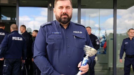 Dyżurny na medal. Asp. szt. Maciej Sierpowski nie ma sobie równych