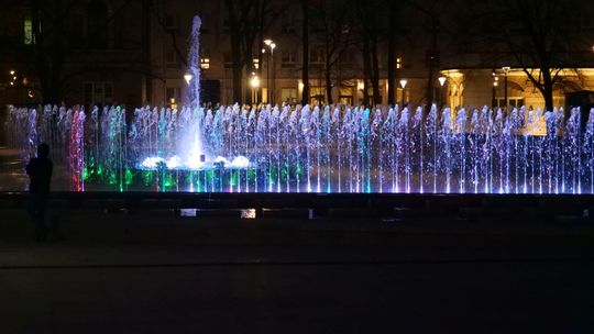 Działa już fontanna na pl. Litewskim w Lublinie 