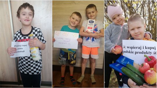 Dzieci z lubelskiej szkoły proszą: Kupujcie polskie produkty