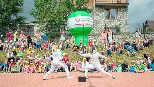 Dzieci z okolic Bełżyc na wakacjach z Muszkieterami