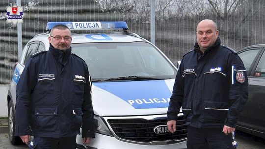 Dziecko dusiło się. Policjanci pilotowali maluszka do szpitala ulicami Radzynia Podlaskiego