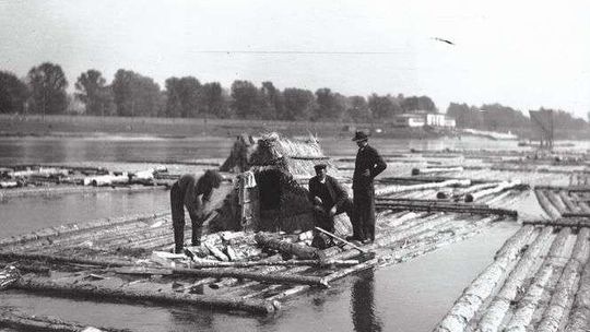 Dzieje Puław: Tratwą do Gdańska