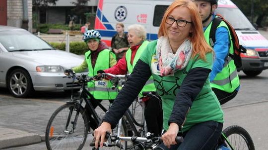 Dzień bez samochodu, za to na rowerze. Pogoda to nie przeszkoda