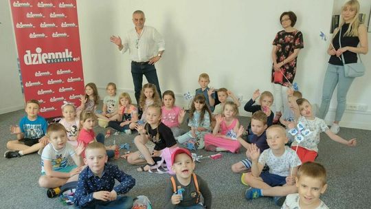 Dzień Dziecka. Przedszkolaki odwiedziły naszą redakcję