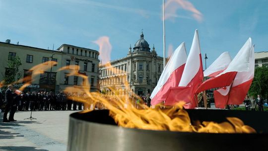 Dzień Flagi Narodowej w Lublinie. Uroczystości na pl. Litewskim [zdjęcia]