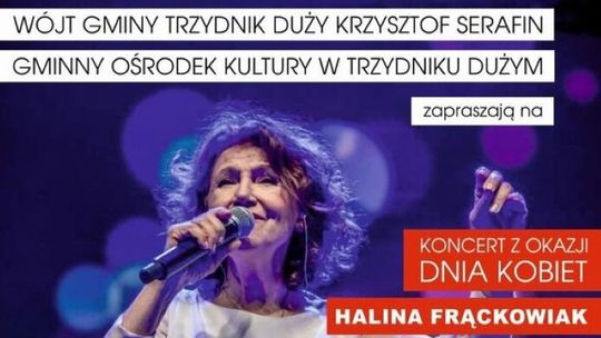 Dzień kobiet z Haliną Frąckowiak w Trzydniku Dużym