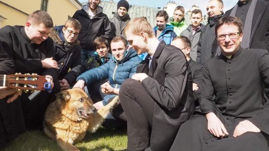 Dzień skupienia dla młodych mężczyzn w seminarium