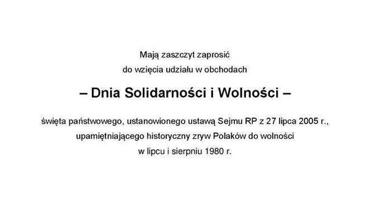 Dzień Solidarności i Wolności w Lublinie