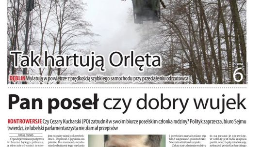 Dziennik Wschodni - pierwsza strona