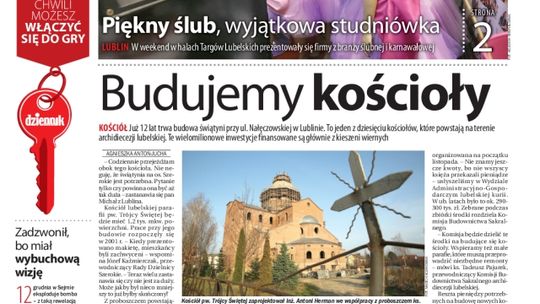 Dziennik Wschodni - pierwsza strona