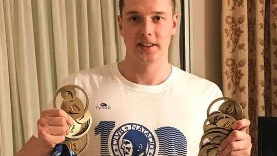 Dziewięć medali Konrada Czerniaka na mistrzostwach Hiszpanii