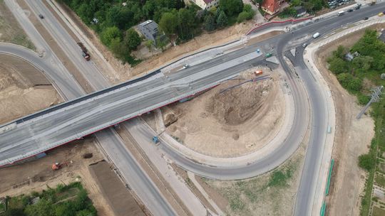 Dzisiaj otworzą nowy wiadukt w Lublinie. Zobacz zdjęcia i wideo z drona