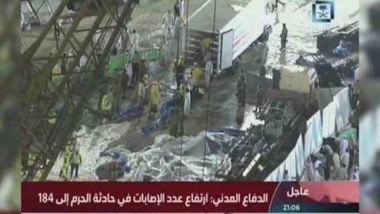 Dźwig runął na Wielki Meczet w Mekce. Dziesiątki zabitych (wideo)