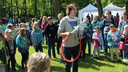 Eduscience w Białej Podlaskiej: Eksperymenty w parku 