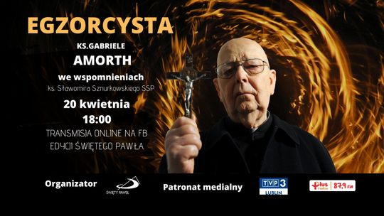 Egzorcysta Gabriele Amorth we wspomnieniach ks. Sławomira Sznurowskiego - spotkanie online