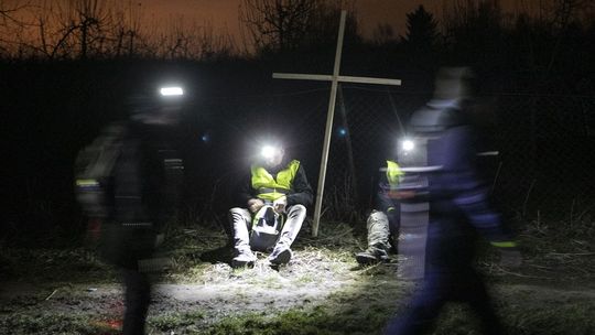Ekstremalna Droga Krzyżowa przeszła z Lublina do Lubartowa [zdjęcia]