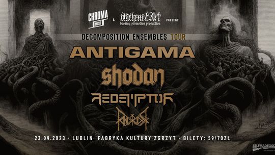 Ekstremalna sobota w Fabryce Kultury Zgrzyt. Wystąpi kultowa Antigama