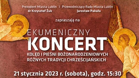 Ekumeniczny koncert kolęd i pieśni bożonarodzeniowych