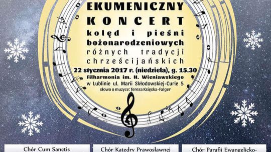 Ekumeniczny koncert kolęd w Filharmonii