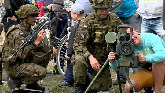 Ełk: Przyjechali żołnierze biorący udział w ćwiczeniach Anakonda 16