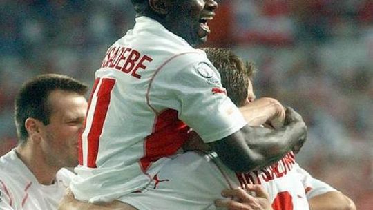 Emmanuel Olisadebe testowany przez Lechię Gdańsk (wideo)