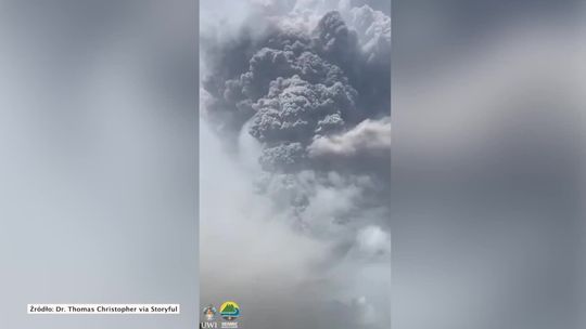 Erupcja wulkanu na karaibskiej wyspie Saint Vincent. Pierwsza od ponad czterech dekad