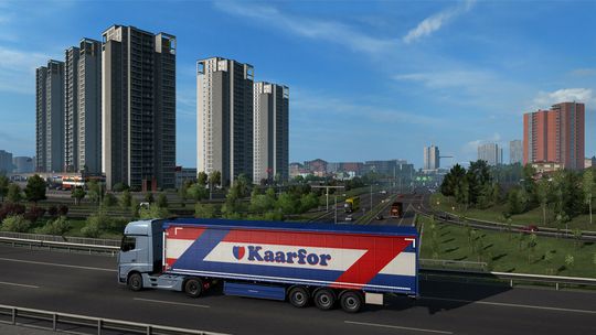 Euro Truck Simulator 2: Droga do Morza Czarnego. Nowe miasta, nowe drogi (wideo)