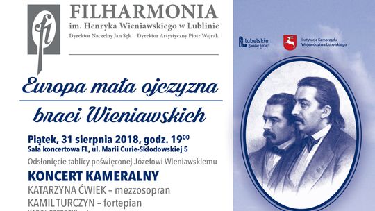 Europa – mała ojczyzna braci Wieniawskich