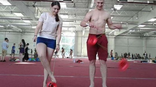 Europejska Konwencja Żonglerska w Lublinie. Sobota z diabolo