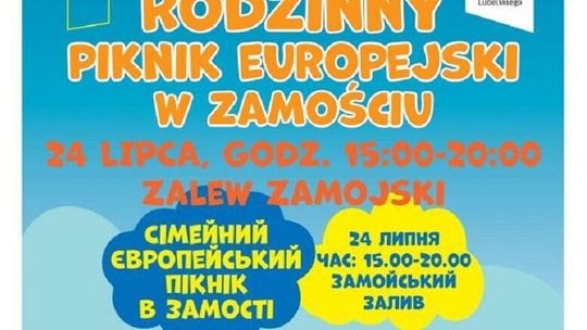 Europejski piknik w Zamościu. Mnóstwo atrakcji nad zalewem