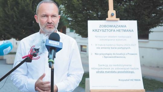 Europoseł Hetman o prostytucji politycznej 