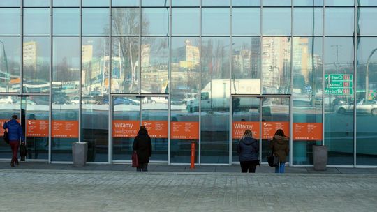 Ewakuacja w Tarasach Zamkowych w Lublinie. Trwają ćwiczenia służb