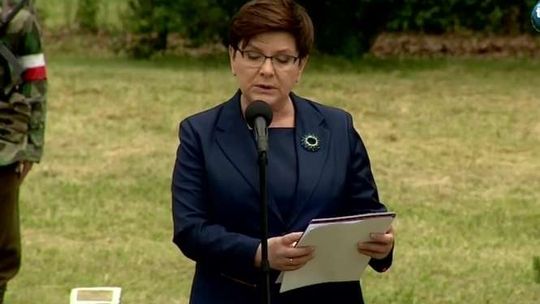 Fala krytyki po przemówieniu Beaty Szydło o Auschwitz