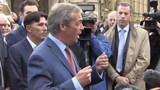 Farage o Brexicie: Mam nadzieję, że wyzwoliliśmy lawinę
