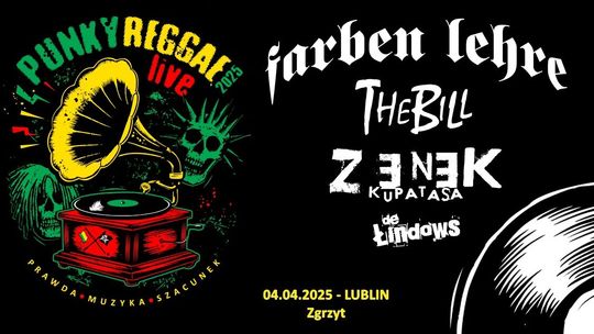 Farben Lehre, The Bill i Zenek Kupatasa zagrają w Zgrzycie