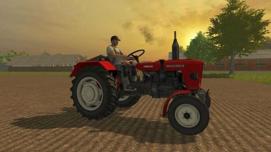 Farming Simulator 2013: Dodatek Ursus. Traktory wyjeżdżają na pole