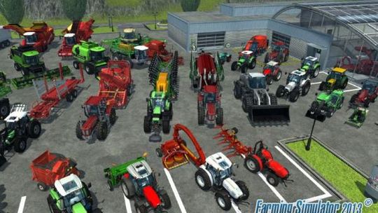 Farming Simulator 2013: Garaż prawdziwego rolnika