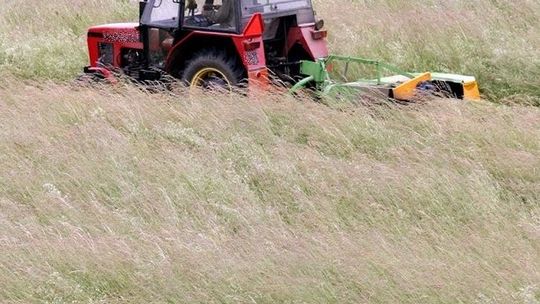 Fatalny wypadek podczas koszenia trawy. Kobieta zraniona w nogę zmarła po kilku tygodniach