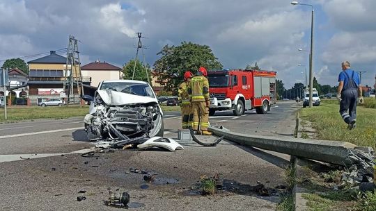 Feralny powrót z grzybobrania. 65-latka zasłabła za kierownicą