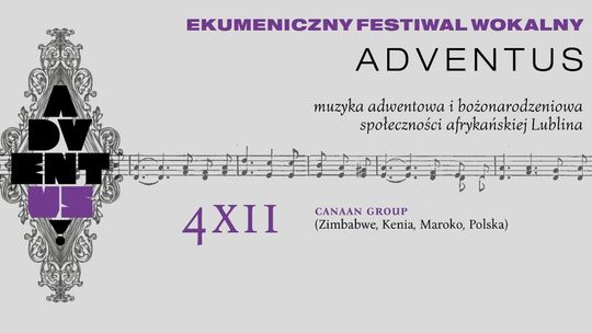 Festiwal Adventus: koncert Canaan Group
