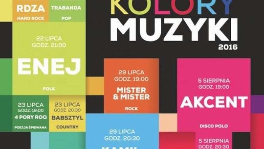 Festiwal Kolory Muzyki w Chełmie. Trzy weekendy z muzyką (program)