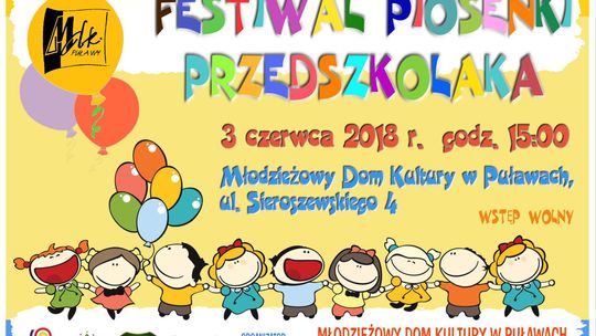 Festiwal Piosenki Przedszkolaka w Puławach