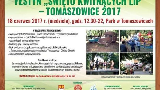 Festyn „Święto kwitnących lip” w Tomaszowicach